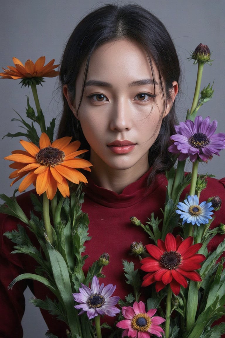 、Super carefully crafted face of a robot woman、(Top)、(Super Detailed Face)、(超級精心製作的臉)、(robot parts)、(female robot)、(25 yea...