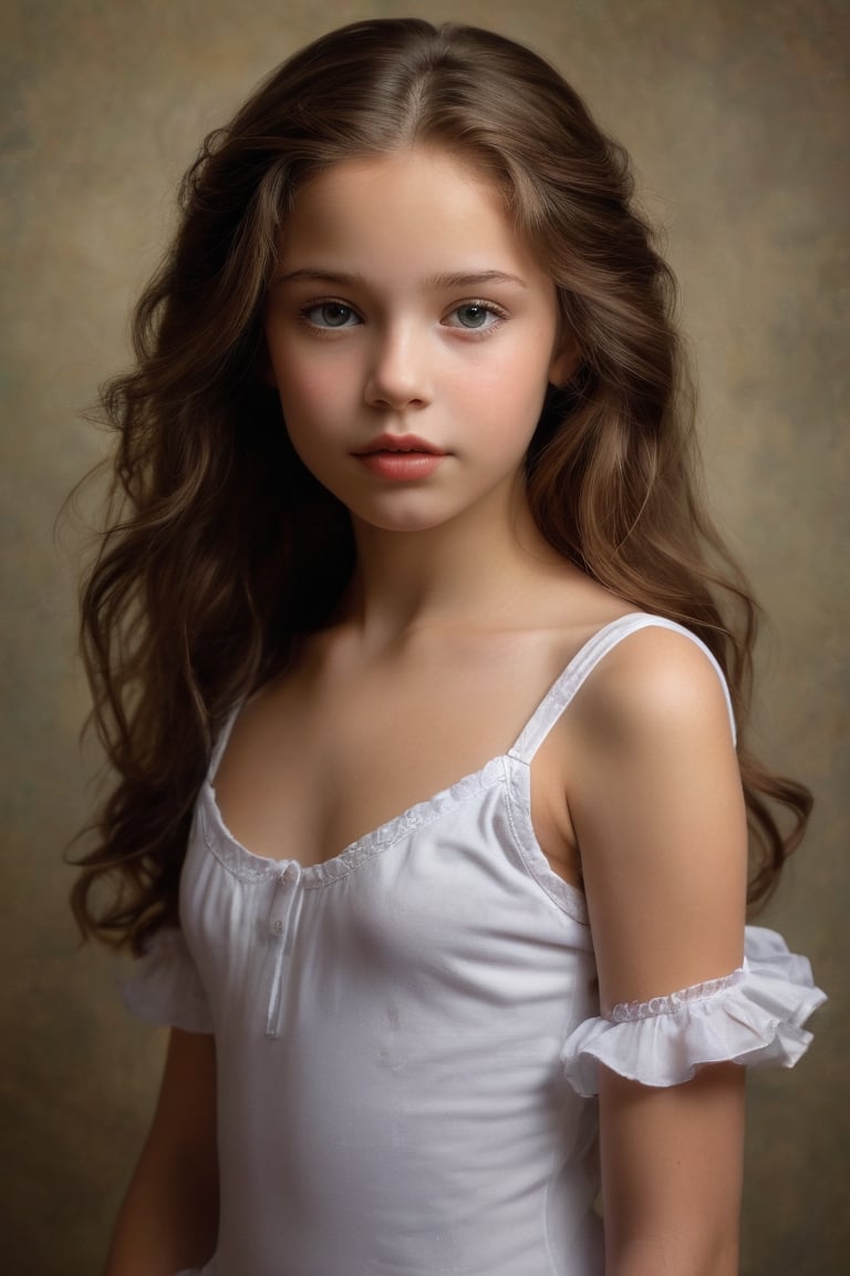 A stunning image of a young,  12-year-old girl created by the talented artist Mark Arian. This captivating piece of artwor...