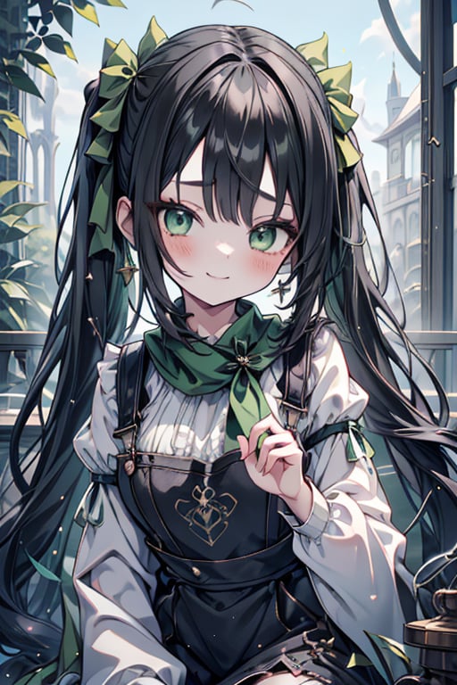 She is a woman of immeasurable beauty, black hair, green scarf, teenager, green eyes, gesticulated look, happy, egocentric, beautiful clothes, a masterpiece, detailed, high quality, very high resolution, peasant clothes , perfect face, poor, overalls, masterpiece, good quality, excellent quality, hair in a Two ponytail, headscarflittle girl, loli, young girl, narcissistic, contemptuous smile, egocentric, busty loli, medium breasts
loli, little girl, young girl, field.

