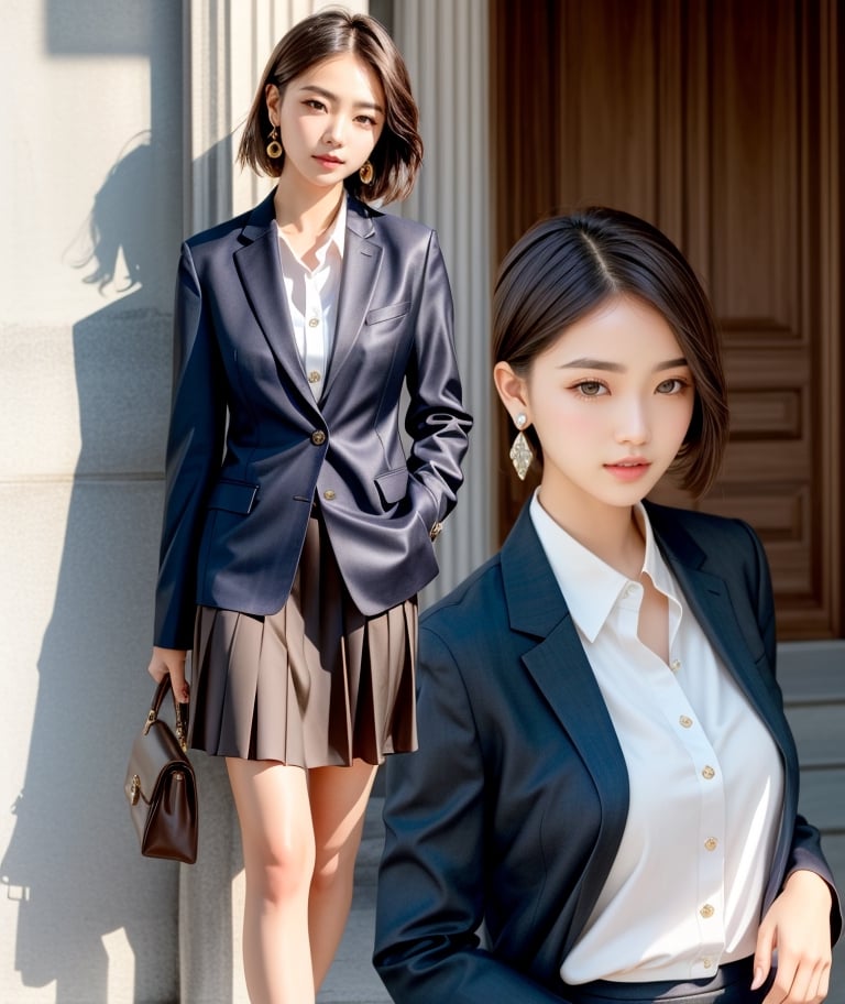 1girl,  solo,  short hair by star on Tensor.Art