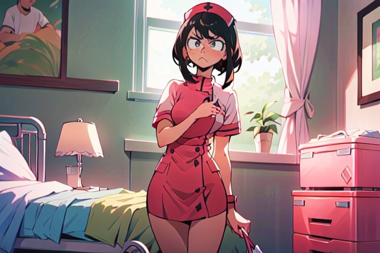 girl_sandwich,  nurse,  irritated by user_654268891211498974 on Tensor.Art