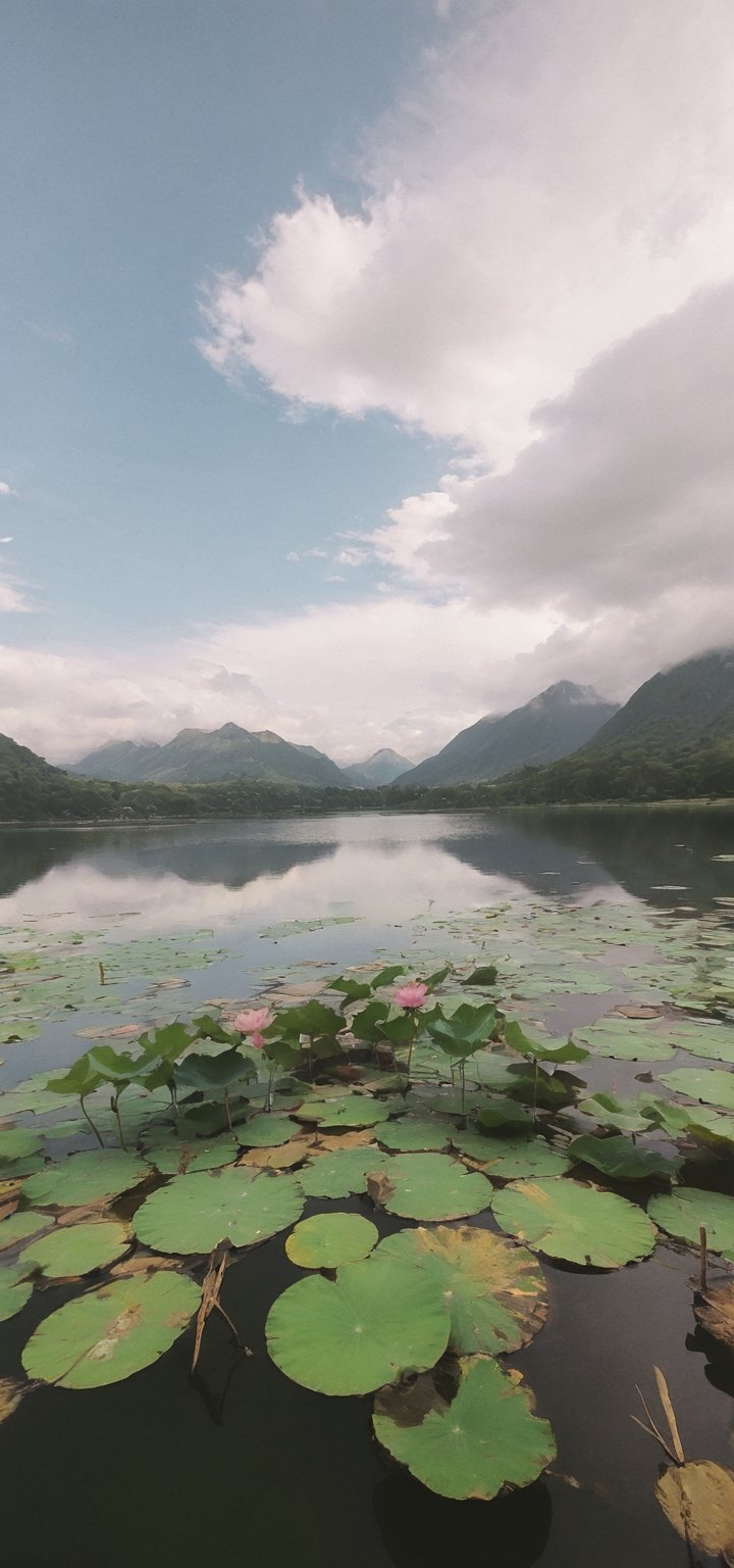 (Documentary Photo:1.3) of a wonderful lake in the middle of snowy mountains, closeup from the lake shore, (in the open:1.2),  (small boats:1.3), (golden ratio:1.3), (at dawn:1.3), (water level perspective:1.3), (full view:1.2), (beautiful blue sky with imposing cumulonembus clouds:1.2), (sunny day:1.3), BREAK, (shot on GoPro Hero:1.2), Fujicolor Pro film, in the style of Miko Lagerstedt/Liam Wong/Nan Goldin/Lee Friedlander, (photorealistic:1.3), (direct sun lighting:1.2), vignette, highest quality, original shot. BREAK well-lit, (perfect focus:1.2), award winning, detailed and intricate, masterpiece,art_booster