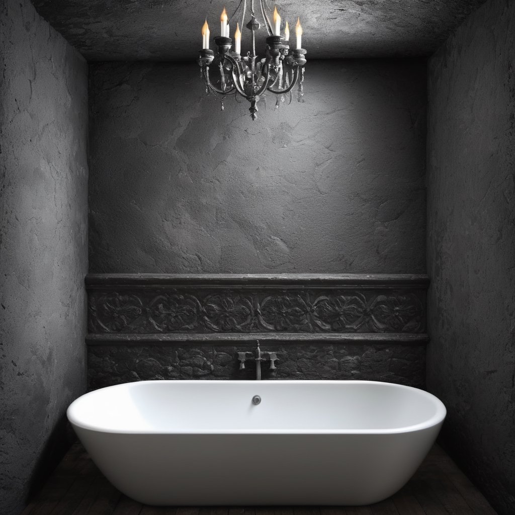 ,realistic grey old  bathroom wall , dark place , medieval times,old wall close up 