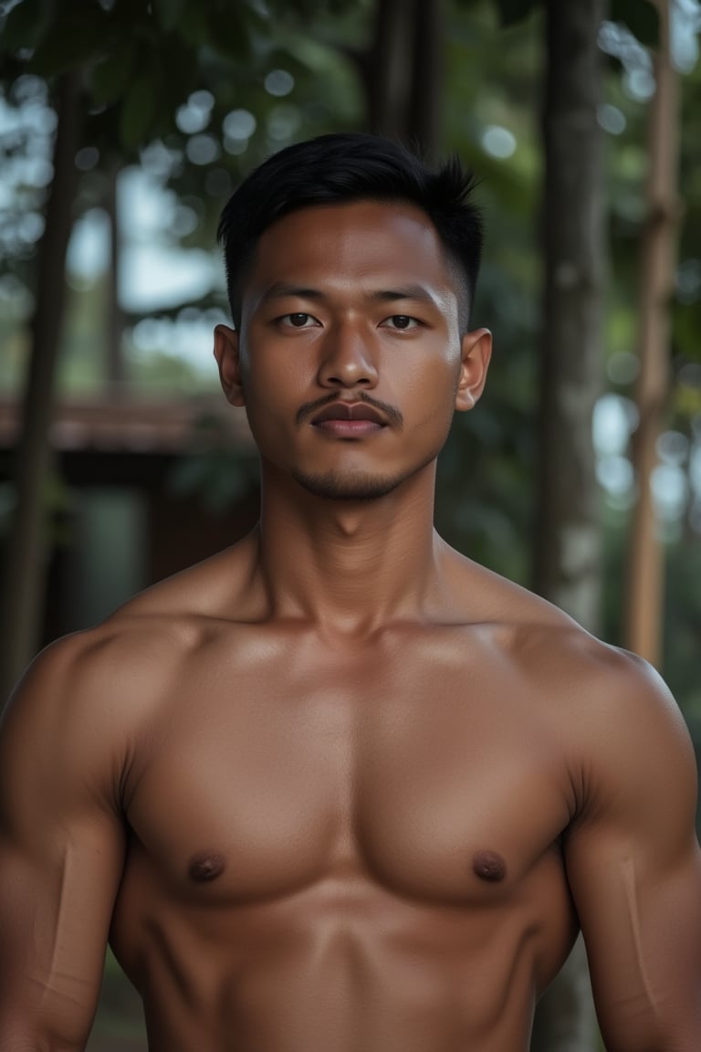 Syahnk as  Handsome muscular man  (hyperrealistic, unprocessed image, unpolished filter, depth of field, Loft), (Canon EF 100-400mm f/4.5, Kodak Pro 400H,Ry4nB