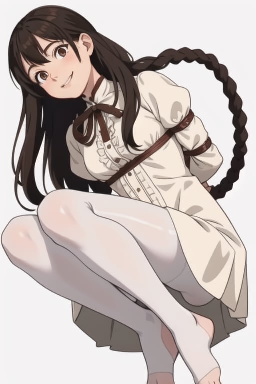 girl tied,  hands tied behind back,  bondage by AI PLAYER  on Tensor.Art