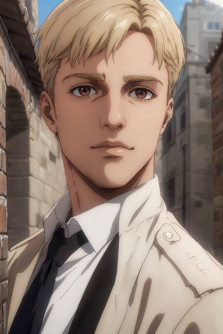solo male,  Colt Grice,  blond hair by Berthault on Tensor.Art