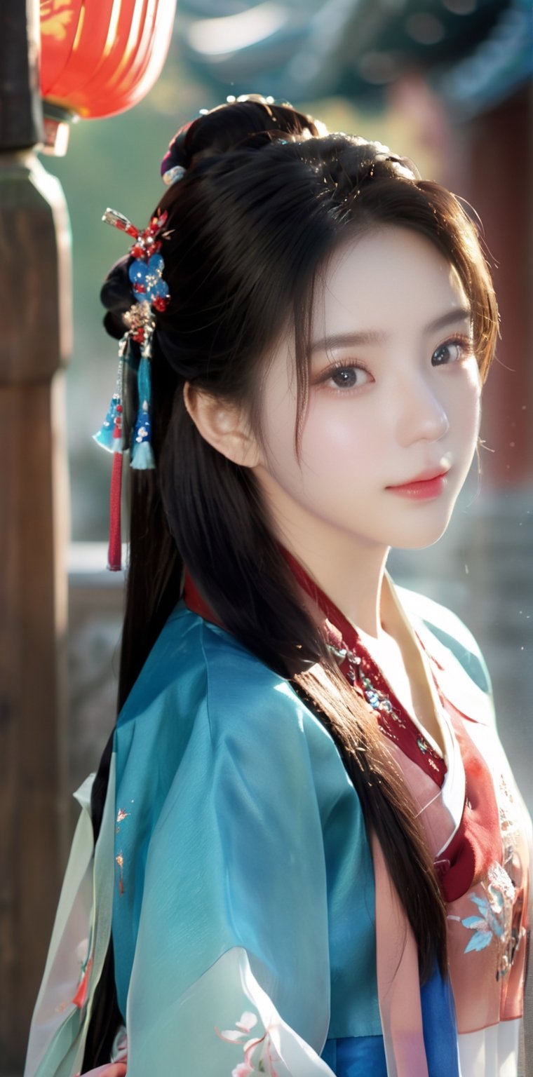  1girl,(((face focus))), sole_female,standing,daxiushan,daxiushan style,hanfu,
((upper_body:0.7)),full breasts, (((larger breasts:1.2))),long hair,blue eyes,Pastel lips, pupil,earrings,jewelry,(perfect face), shiny skin, 
(china jiangnan water town style),water, wet, 
masterpiece, best quality,depth of field, cinematic composition, best lighting,light master,RAW photo, dslr, film grain, Fujifilm XT3, night shot,Hanbok