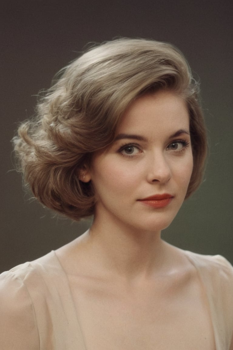 (((Iconic photography vivid colors 1940s age style but extremely beautiful))) (((The image is a close-up portrait of a you...