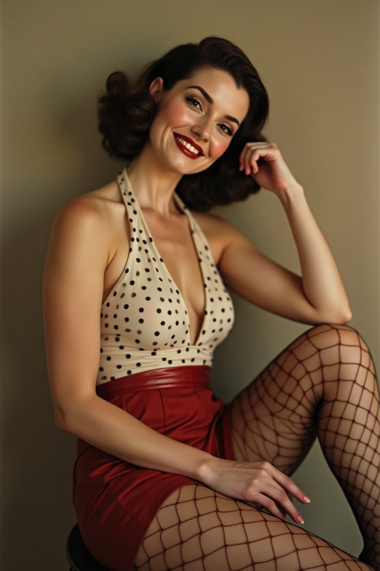 (((portrait of 40s age style movie,  vintage-inspired,  glamorous by mal2 on Tensor.Art