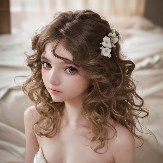 1girl,  wavy hair,  1:3 body length portrait by user_662442317055076523 on Tensor.Art