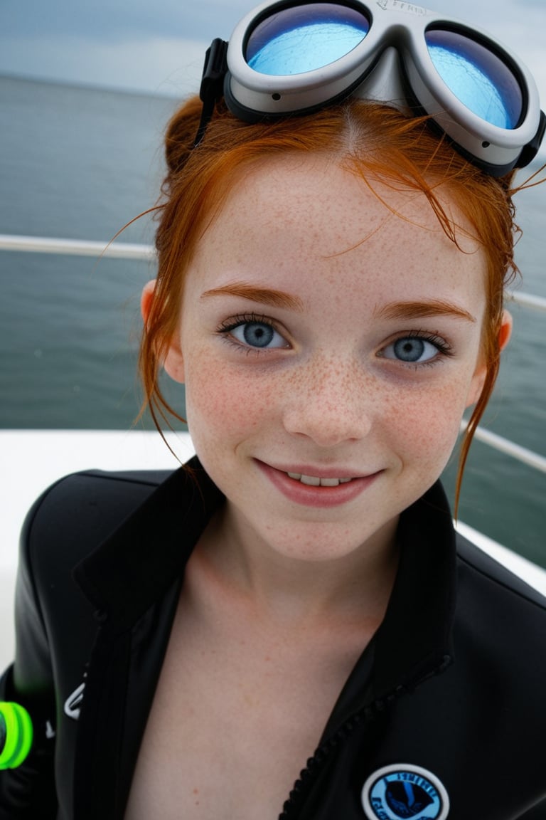 no text,  (beautiful young girl),  redhead by ggartist on Tensor.Art