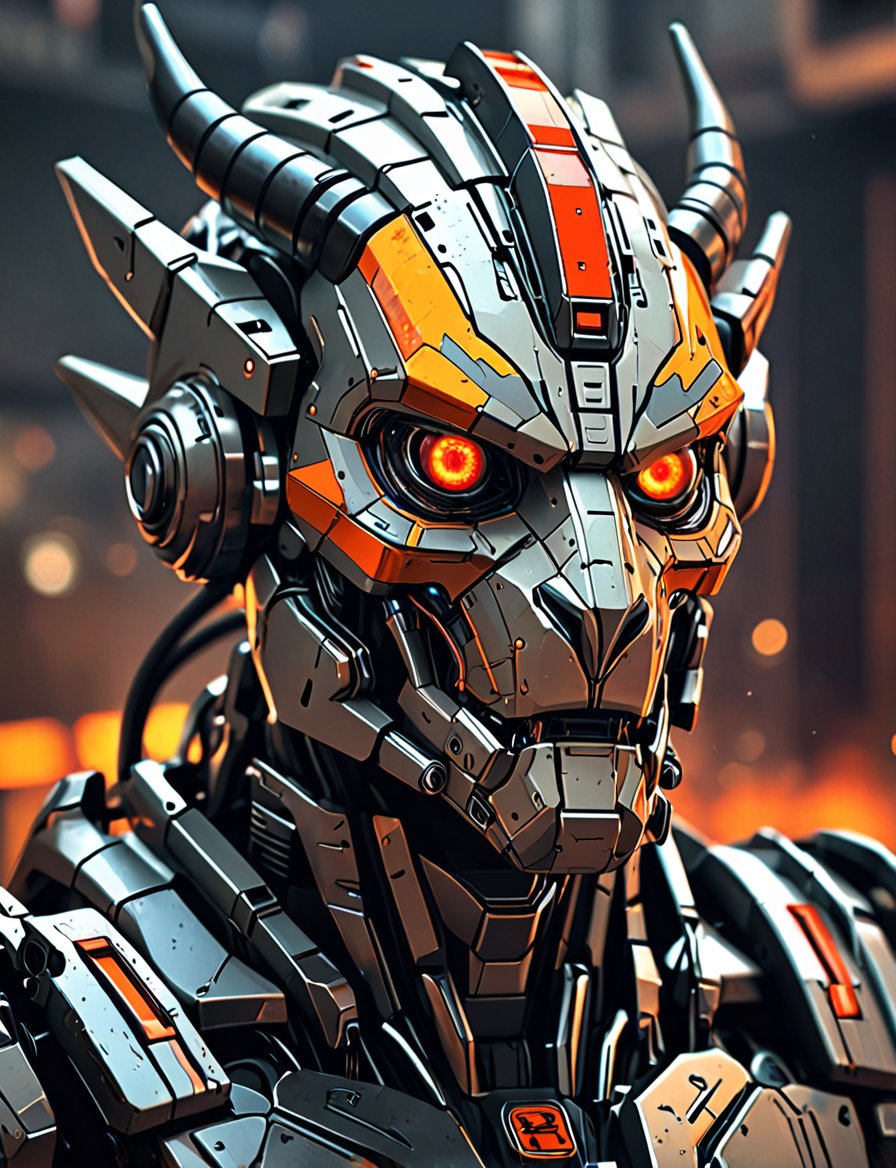 (close up, head and shoulders portrait:1.5), An extremely detailed 1970s retro-future anthropomorphic manticore robot, centered, (strong outline sketch style:1.5), 1970s minimal geometric background, red, orange, black and white tones, masterpiece, epic, sharp focus, emitting diodes, smoke, artillery, sparks, racks, system unit, motherboard, by pascal blanche rutkowski repin artstation painting concept art of detailed character design matte painting, 4 k resolution blade runner, dark muted background, detailed, comic book