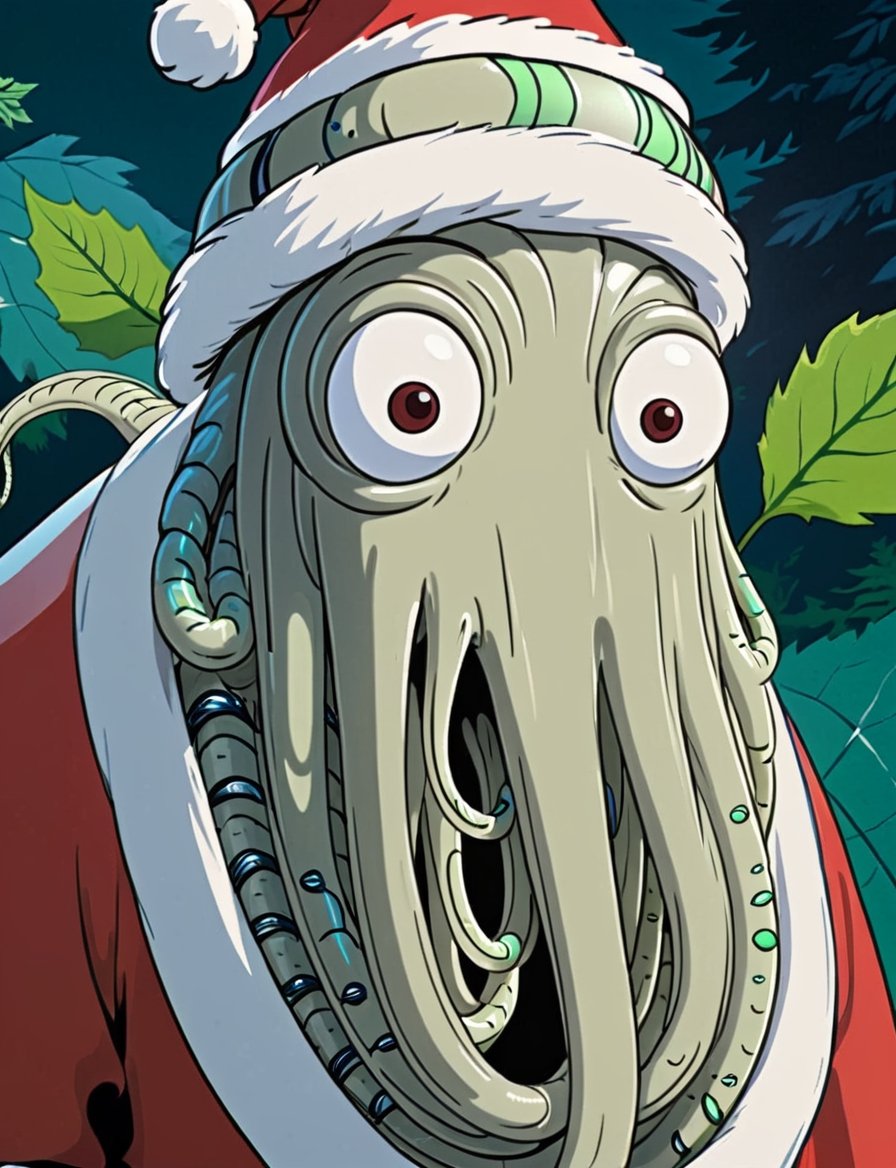 2d cell shading,  ,  totoro forest spirit by Crystalballmech on Tensor.Art