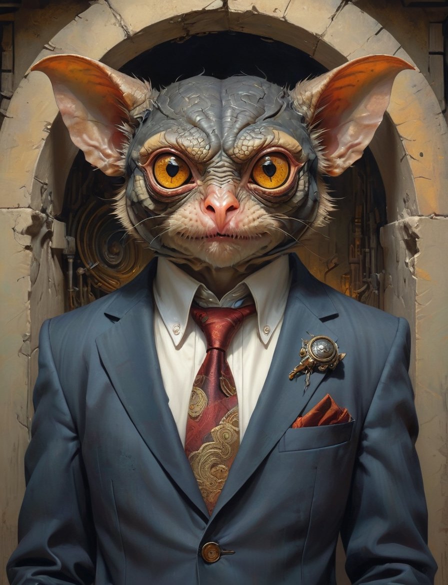 creative magic creature art,  creature fusion , by Crystalballmech on Tensor.Art