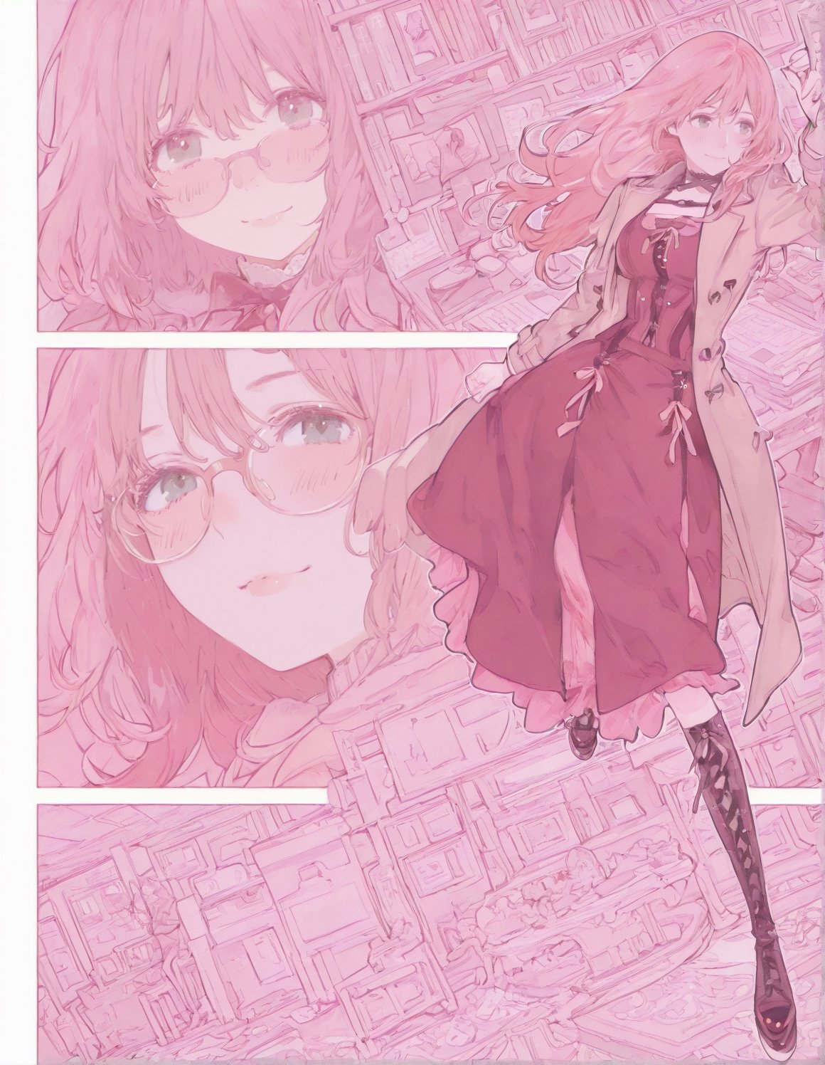 action fantasy ,  full body,  3koma by シバタトモエ on Tensor.Art