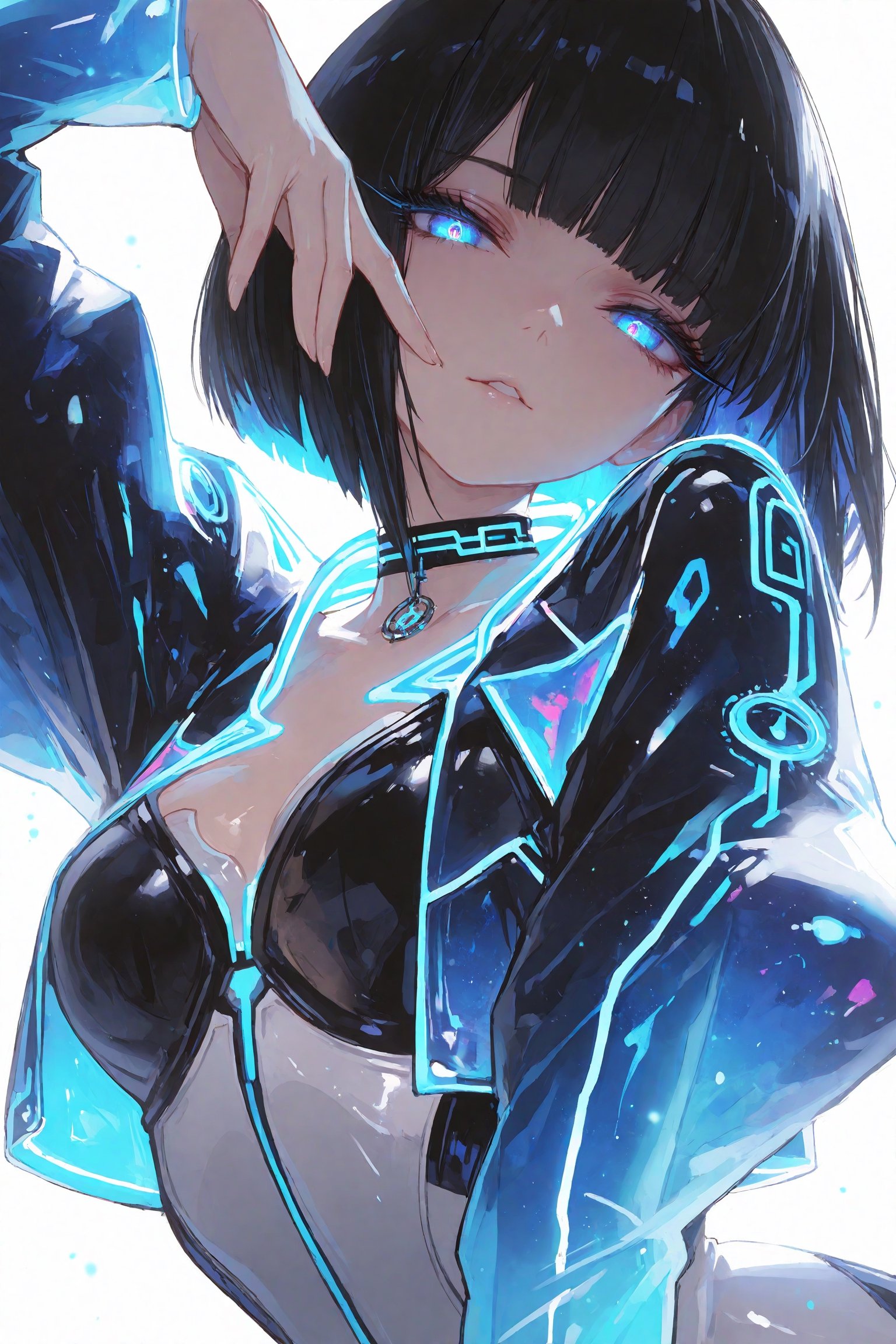 solo,  1girl,  extremely beautiful face by -JSP- on Tensor.Art