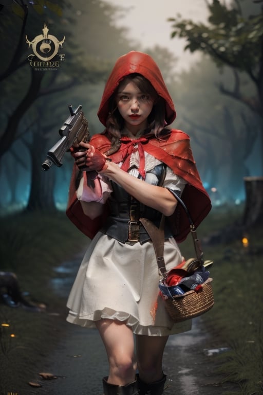 little red riding hood, Dungeon, Hunting guns, grenades