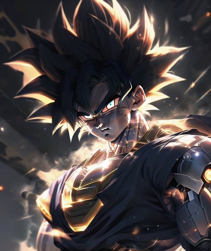 SAIYA,Cyborg goku