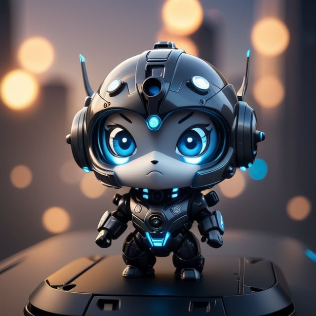 have jets machine and turbo, science fiction, grey background, vehicle focus , chibi, black and blue sky futuristic, neon lights, | white background, simple background, | (symetrical), glowing eyes