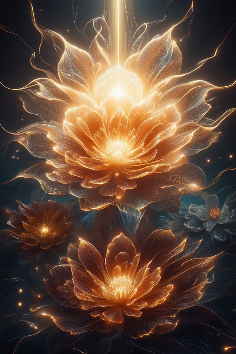 Masterpiece, Professional, Top Quality, High Resolution, High Detail, Perfect Detail,fantasy art. .,, backlight of sun, backlight, equinox flower. Manjusaka, lycorisradiata
