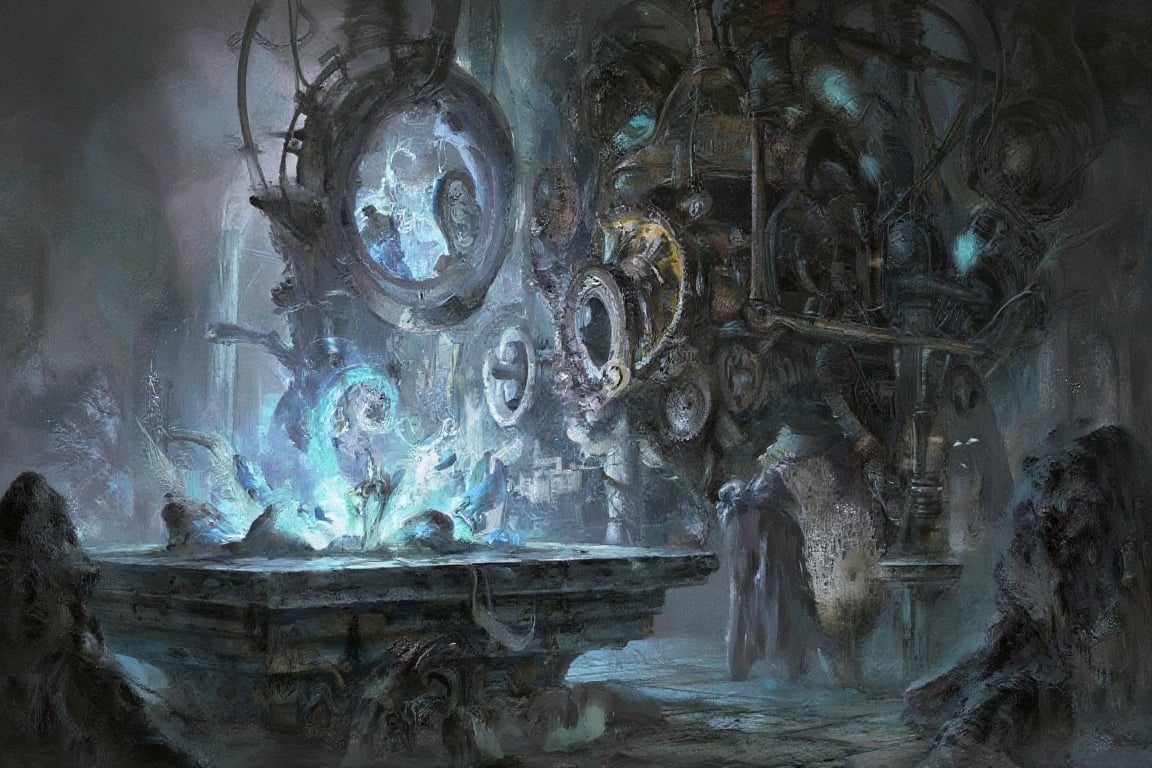 machinery,  mechanical structure,  gears by ouo” on Tensor.Art