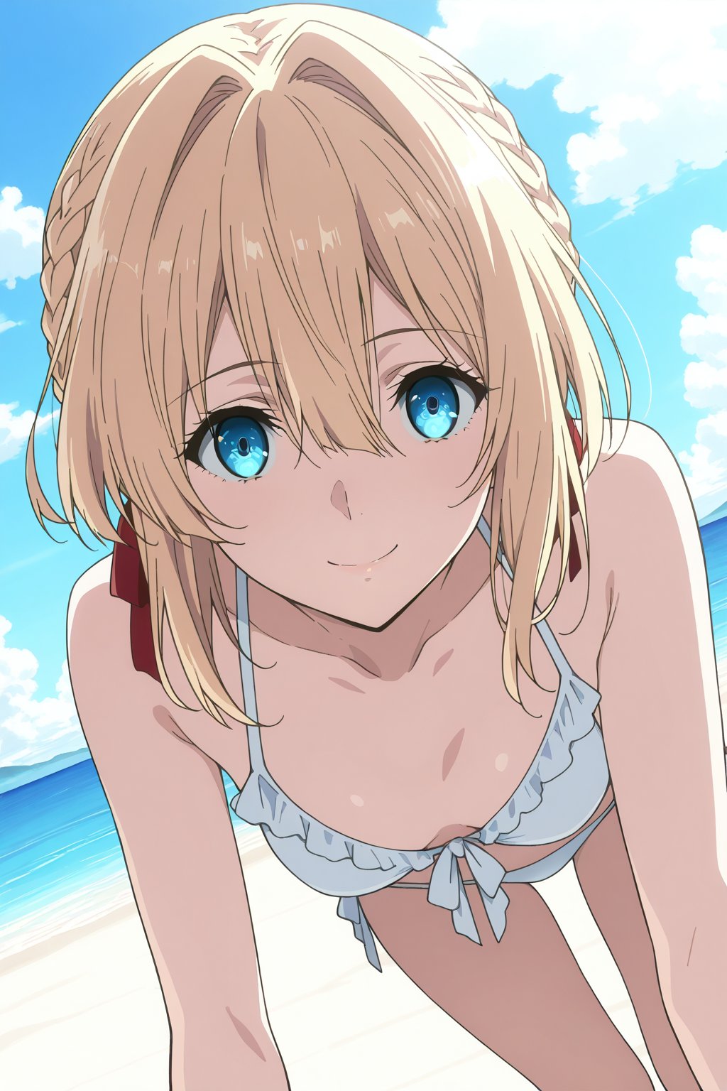 Smile ,  Swimsuit ,  On the spoolside by user_669393743098450127 on Tensor.Art