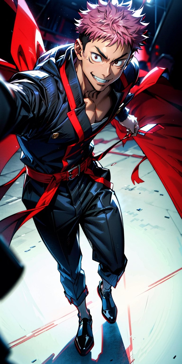 1boy,  173 cm,  itadori yuuji by Mai_Universe on Tensor.Art