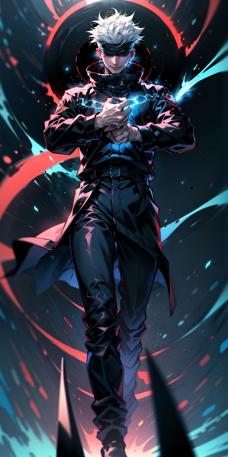 1boy,  satoru gojo,  blindfold by Mai_Universe on Tensor.Art