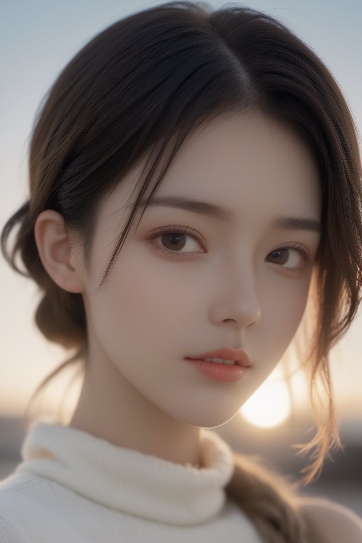 nikon RAW photo,8k,Fujifilm XT3,masterpiece,best quality,realistic,photorealistic,ultra detailed,extremely detailed face,reflection light,cinematic lighting,1girl,white color,Sony Alpha 1, Sony FE 16-35mm f/2.8 GM, sharp focus, highly detailed, rich colors, vibrant colors, trending on Artstation, 4k,xxmix girl,photo r3al