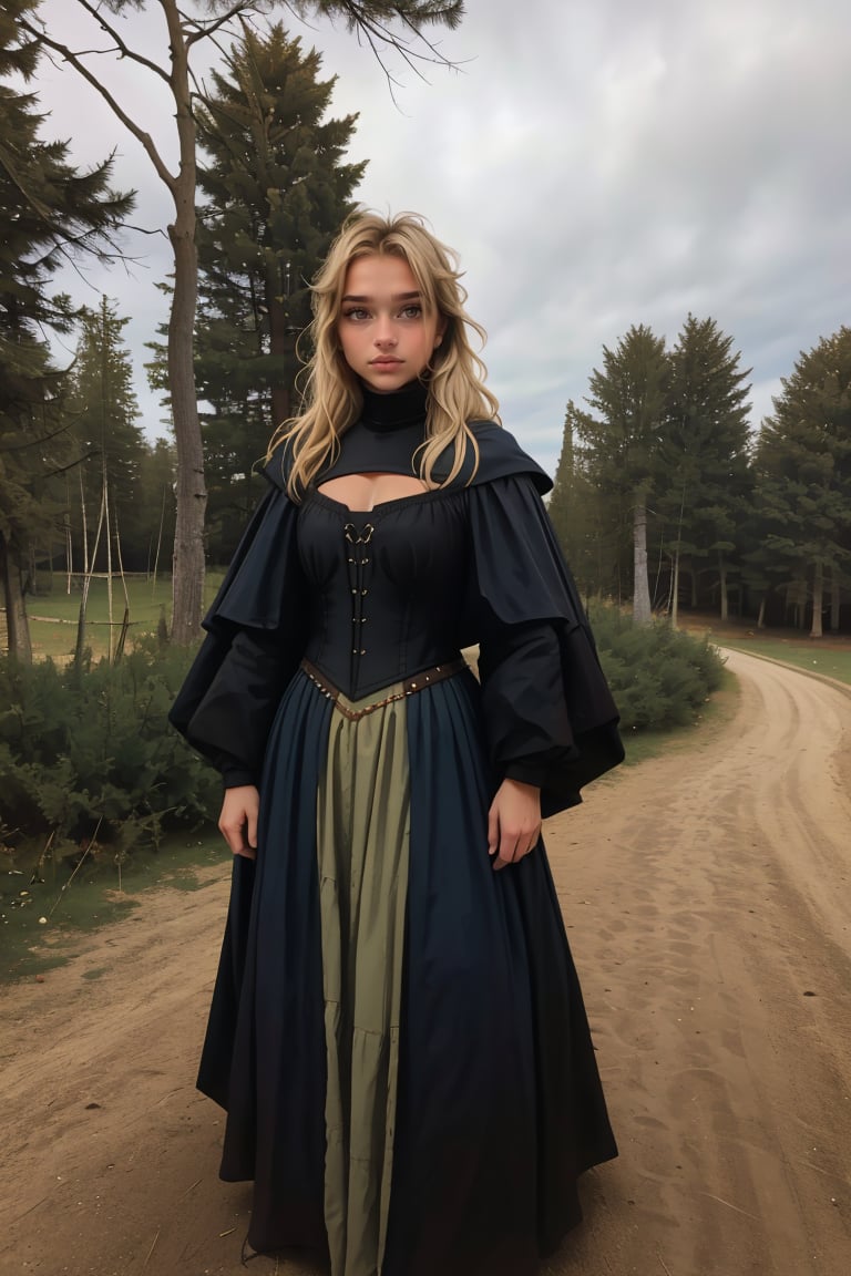 17 year old Medieval girl,  named Sophie,  medium blonde hair by JamesFerrara17  on Tensor.Art