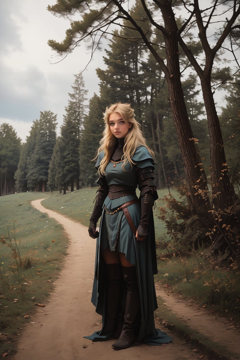 17 year old Medieval girl,  named Sophie,  medium blonde hair by JamesFerrara17  on Tensor.Art