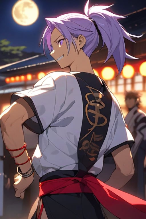 anime masterpiece,  a 15 year-old boy,  cool male anime protagonist by user_676109628840453018 on Tensor.Art