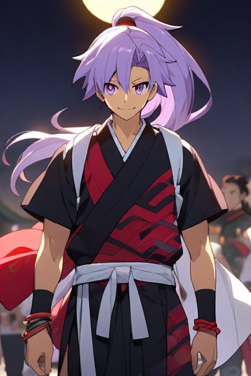 anime masterpiece,  a 18 year-old boy,  cool male anime protagonist by user_676109628840453018 on Tensor.Art