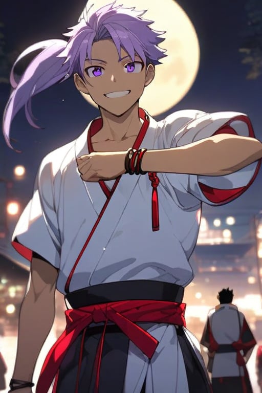 anime masterpiece,  a 15 year-old boy,  cool male anime protagonist by user_676109628840453018 on Tensor.Art