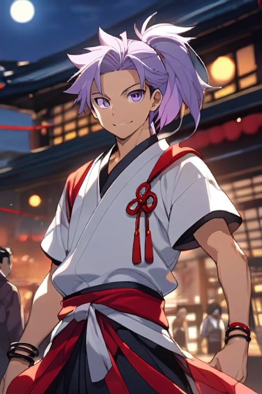 anime masterpiece,  a 15 year-old boy,  cool male anime protagonist by user_676109628840453018 on Tensor.Art
