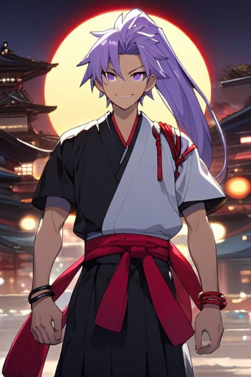 anime masterpiece,  a 18 year-old boy,  cool male anime protagonist by user_676109628840453018 on Tensor.Art