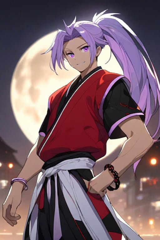 anime masterpiece,  a 18 year-old boy,  cool male anime protagonist by user_676109628840453018 on Tensor.Art