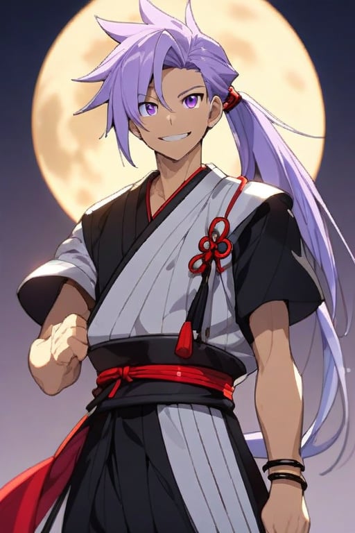anime masterpiece,  a 18 year-old boy,  cool male anime protagonist by user_676109628840453018 on Tensor.Art