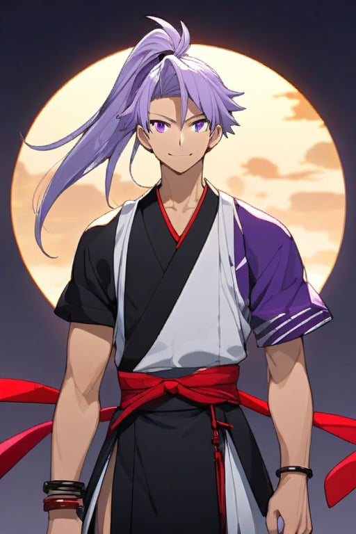 anime masterpiece,  a 18 year-old boy,  cool male anime protagonist by user_676109628840453018 on Tensor.Art