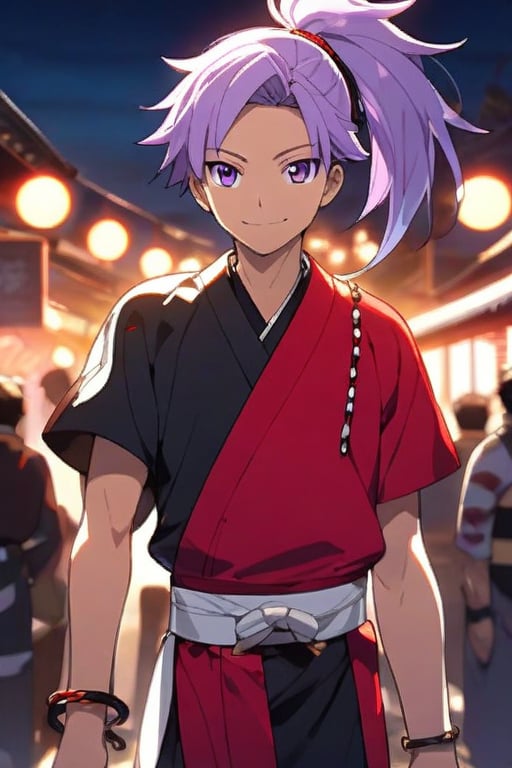 anime masterpiece,  a 15 year-old boy,  cool male anime protagonist by user_676109628840453018 on Tensor.Art