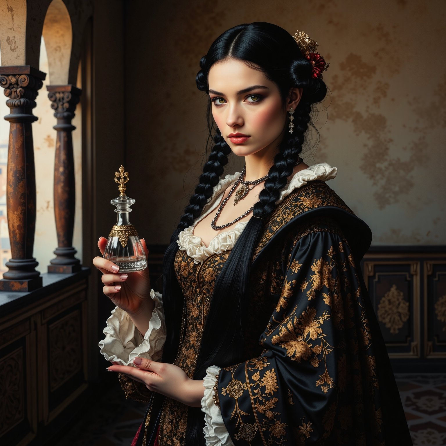 long shot,  full body shot of Giulia Tofana,  17th century Italian woman and professional poisoner from Palermo by ᕲᗩᖇᓰᗩ ♥...