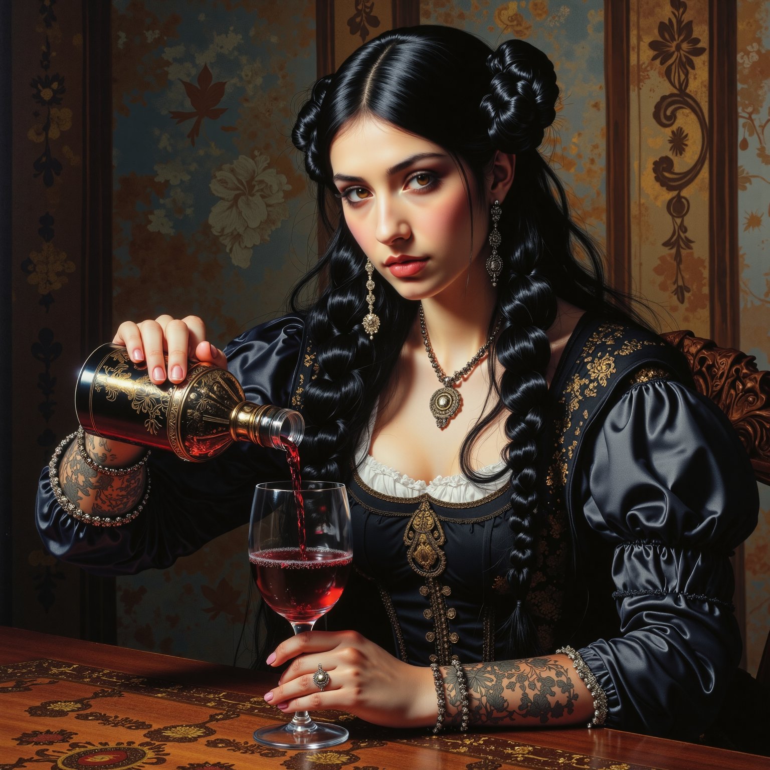 long shot,  full body shot of Giulia Tofana,  17th century Italian woman and professional poisoner from Palermo by ᕲᗩᖇᓰᗩ ♥...