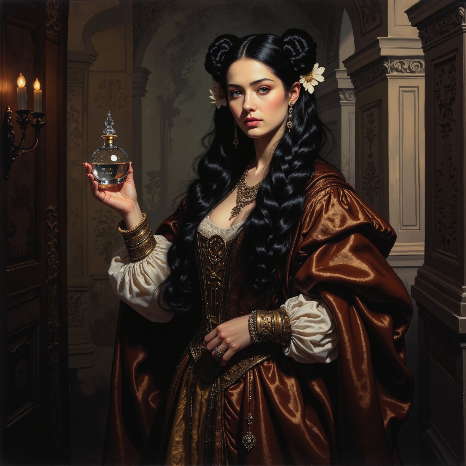 long shot,  full body shot of Giulia Tofana,  17th century Italian woman and professional poisoner from Palermo by ᕲᗩᖇᓰᗩ ♥...