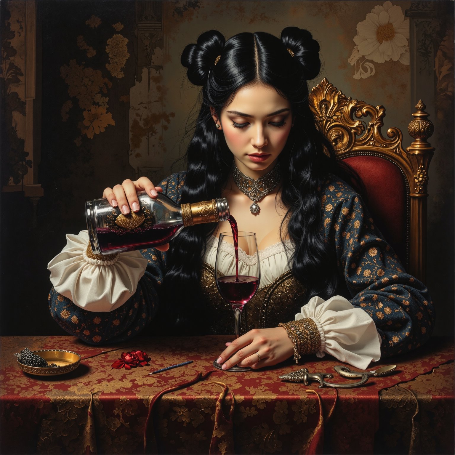 long shot,  full body shot of Giulia Tofana,  17th century Italian woman and professional poisoner from Palermo by ᕲᗩᖇᓰᗩ ♥...