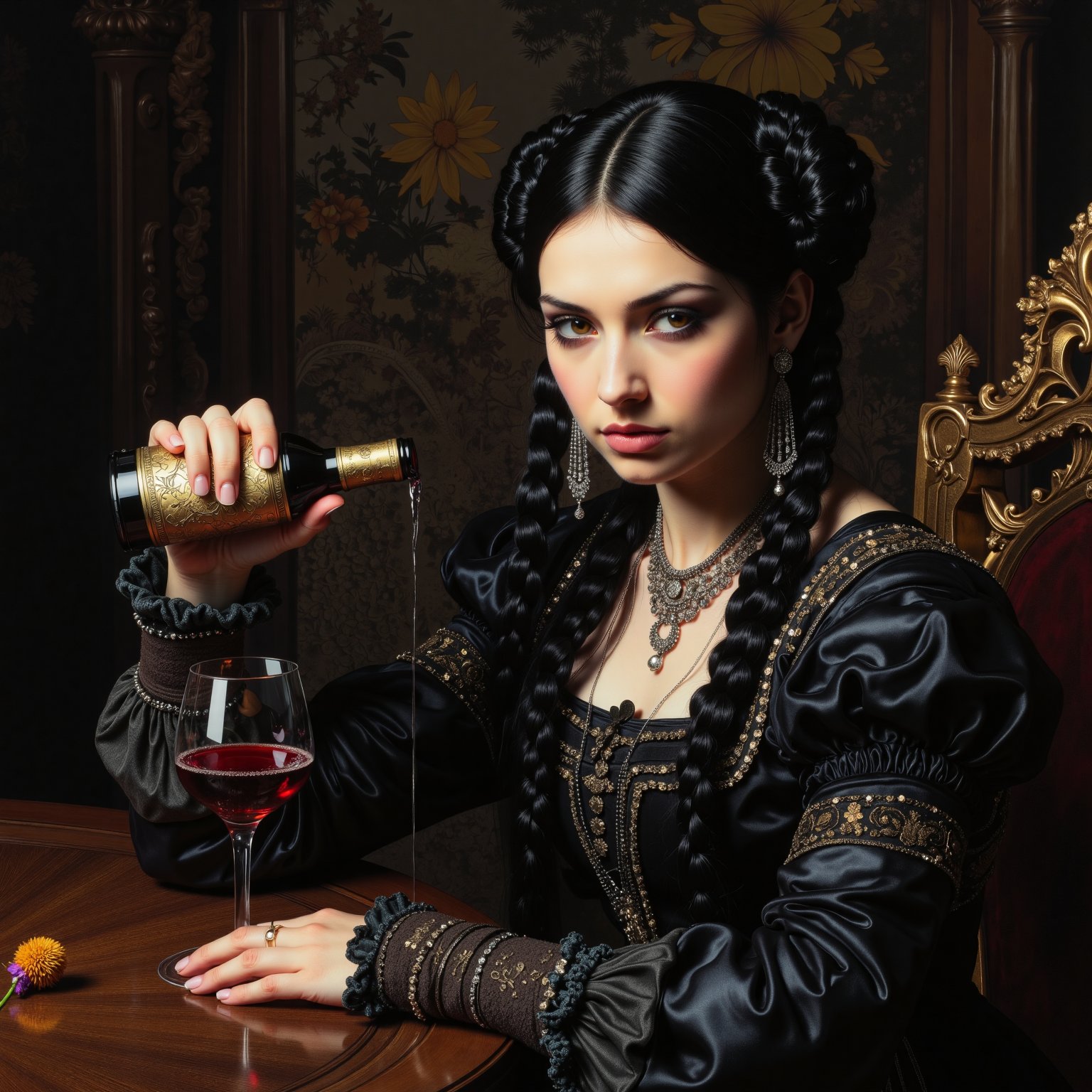 long shot,  full body shot of Giulia Tofana,  17th century Italian woman and professional poisoner from Palermo by ᕲᗩᖇᓰᗩ ♥...