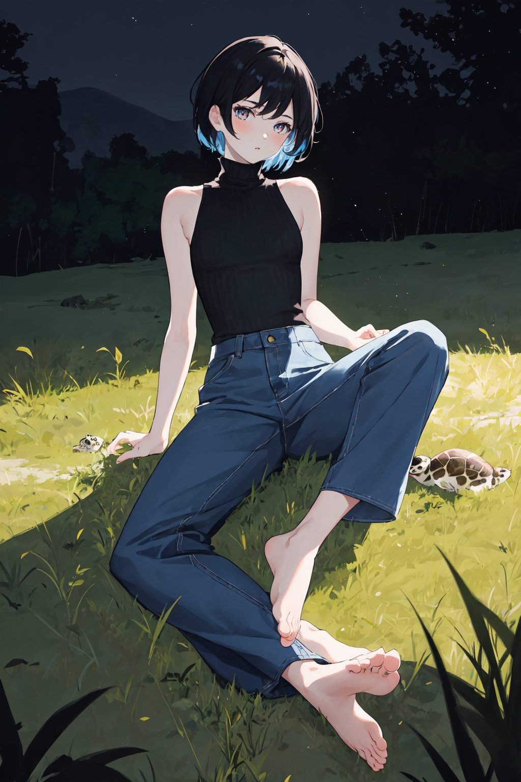 1girl,  pale skin,  short hair by Keith Richman on Tensor.Art