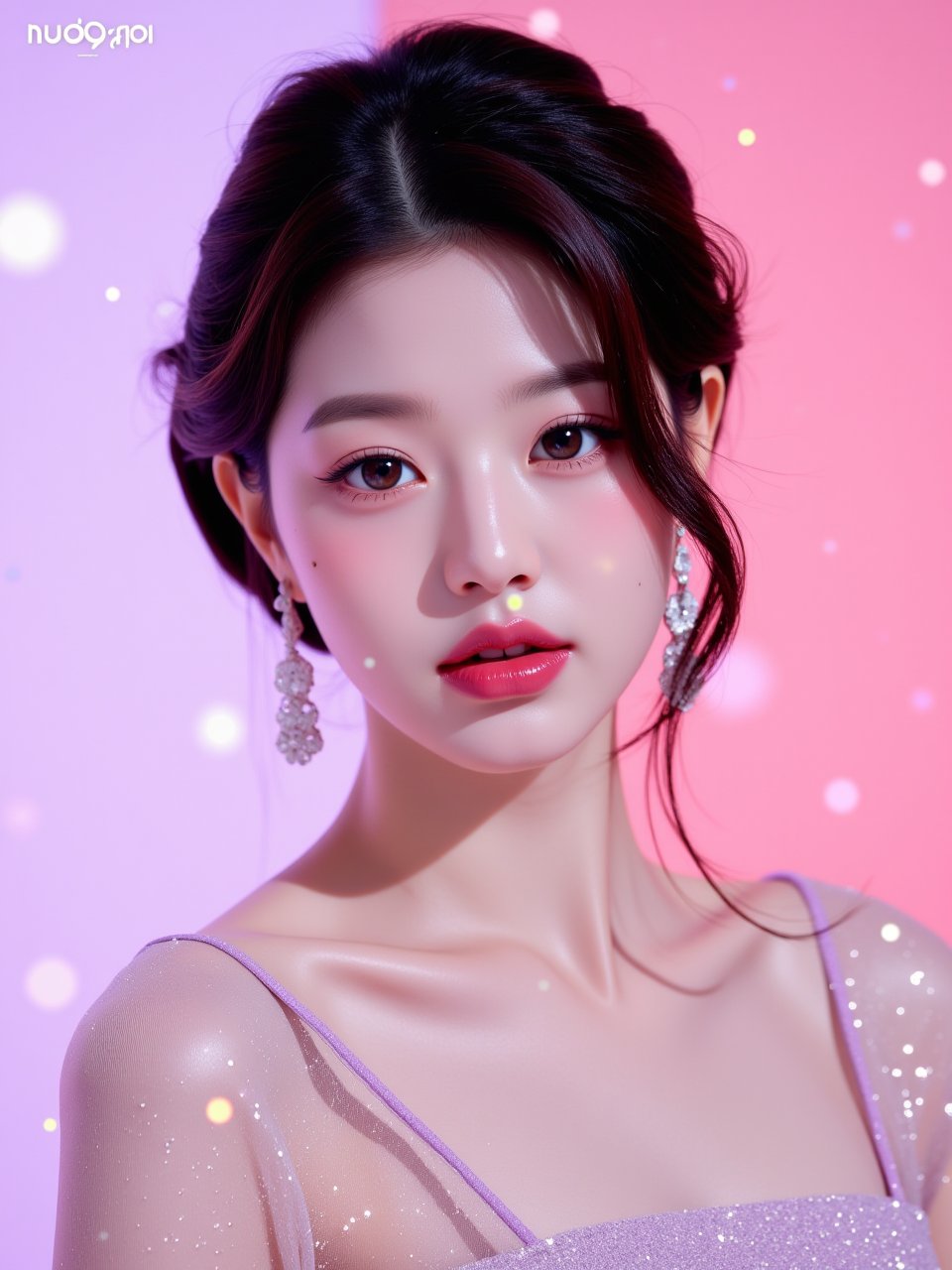 photorealistic,  portrait of hubggirl,  A South Korean K-pop girl with full body shot by Rolo_hu on Tensor.Art