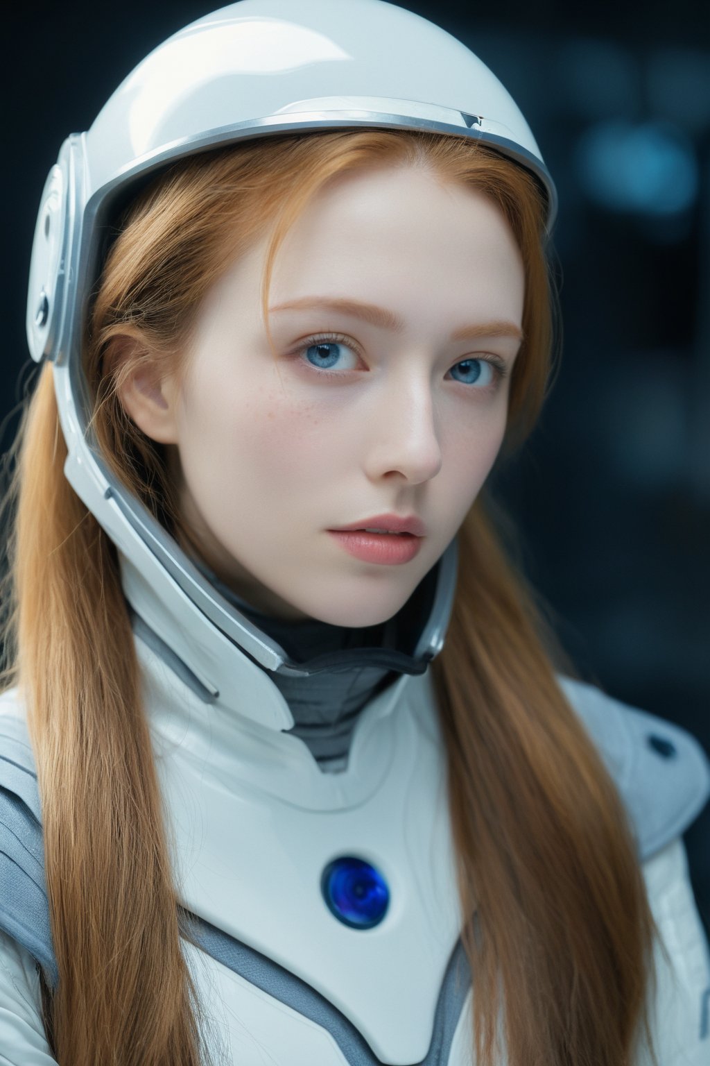 (ultra realistic,best quality),photorealistic,Extremely Realistic,in depth,cinematic light,hubggirl,

BREAK
 photo of a ginger woman, in space, futuristic space suit, (freckles:0.8) cute face, sci-fi, dystopian, detailed eyes, blue eyes,

BREAK
dynamic poses, particle effects, perfect hands, perfect lighting, vibrant colors, intricate details, high detailed skin, intricate background, realistic, raw, analog, taken by Sony Alpha 7R IV, Zeiss Otus 85mm F1.4, ISO 100 Shutter Speed 1/400, Vivid picture, More Reasonable Details