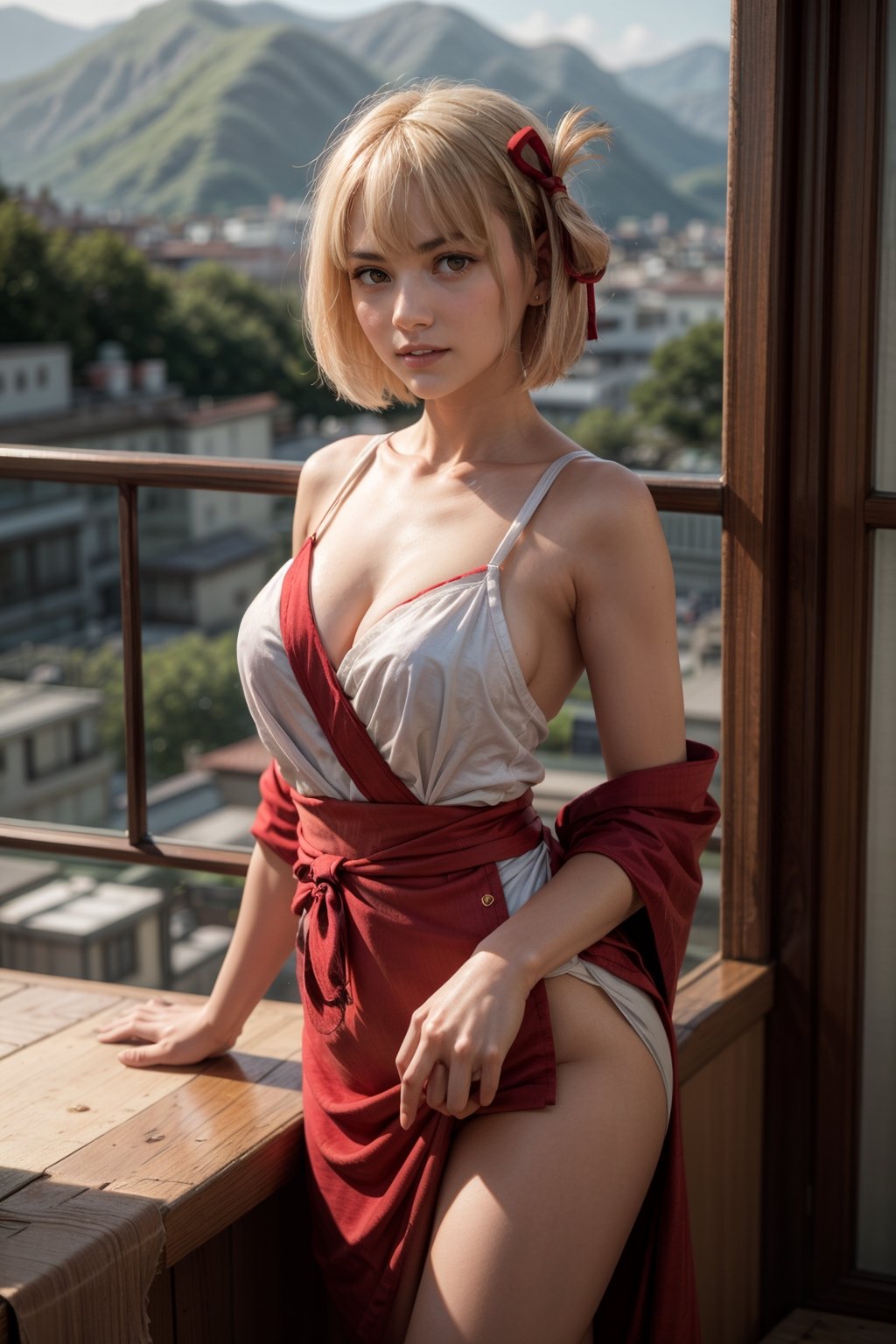 smile,  mature_woman,  27 years old by Real Anime on Tensor.Art