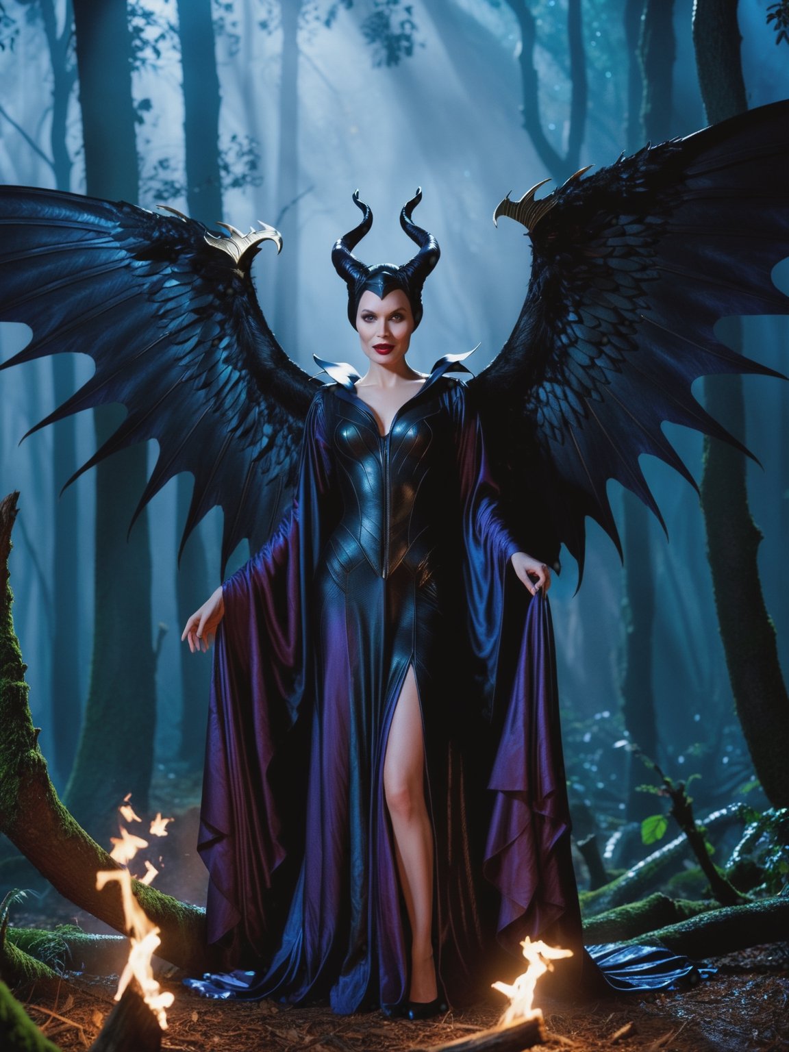 photorealistic,  RAW photo,  Maleficent movie style by C-GasmX-arT on Tensor.Art